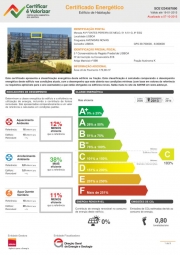 Certificado Energético - Edifício de Habitação